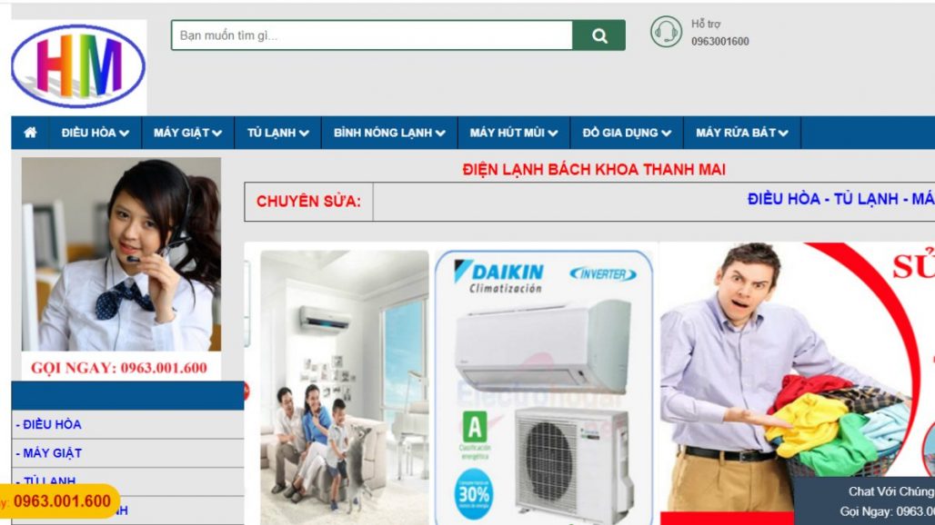 Top 9 dịch vụ sửa điều hòa tủ lạnh máy giặt uy tín ở Hà Nội 2021