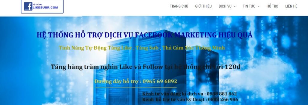 Dịch vụ tăng like Facebook Likesubr