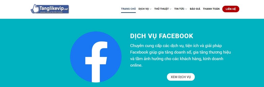 Dịch vụ tăng like Facebook TANGLIKEVIP.NET