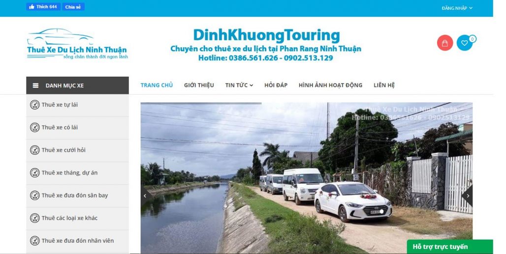 Công Ty Dịch Vụ Thuê Xe DINHKHUONGTUORING