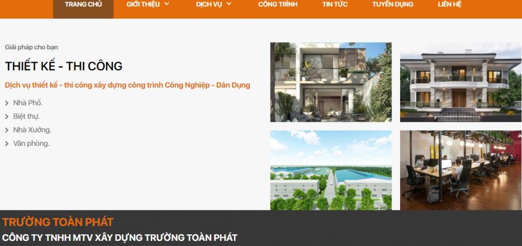 Công ty xây dựng nhà Trường Toàn Phát