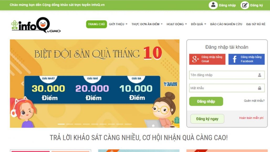 Top 10 website khảo sát kiếm tiền uy tín nhất 2021
