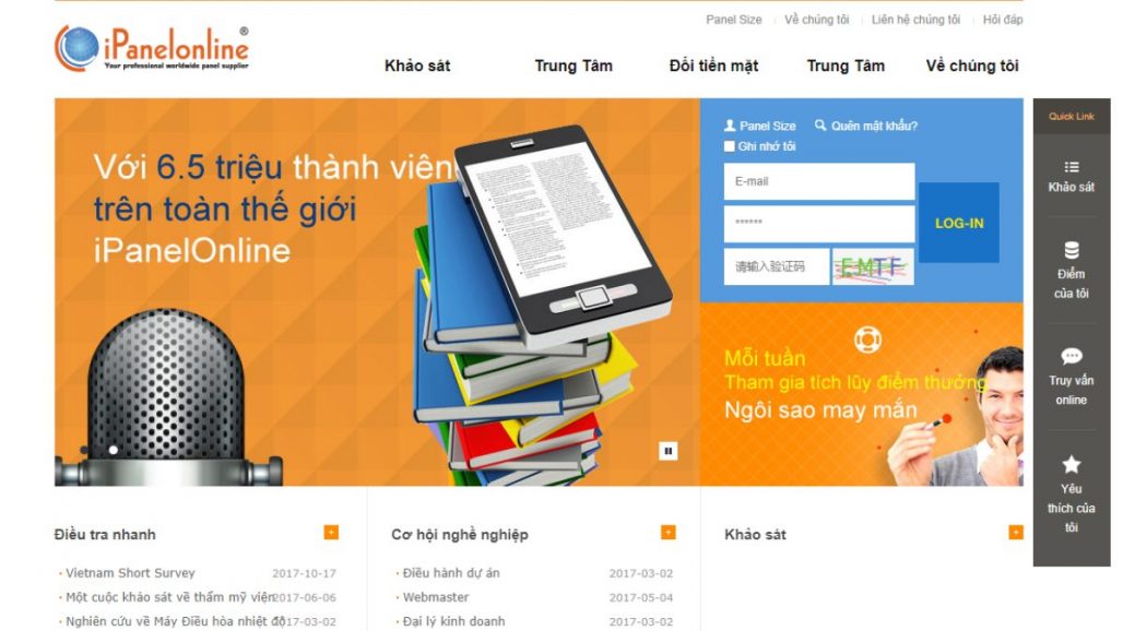 Top 10 website khảo sát kiếm tiền uy tín nhất 2021