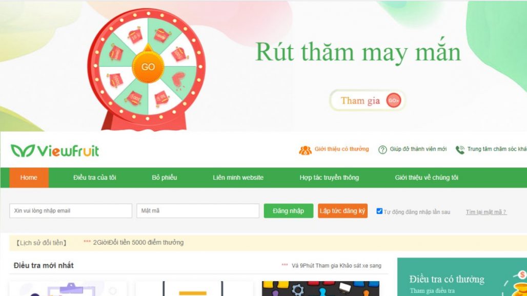 Top 10 website khảo sát kiếm tiền uy tín nhất 2021