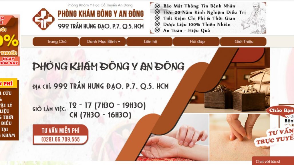 Top 10 phòng khám đông y uy tín nhất tại TPHCM 2021