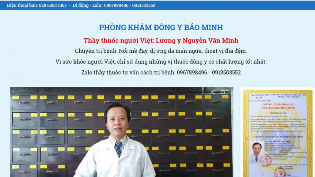 Top 10 phòng khám đông y uy tín nhất tại TPHCM 2021