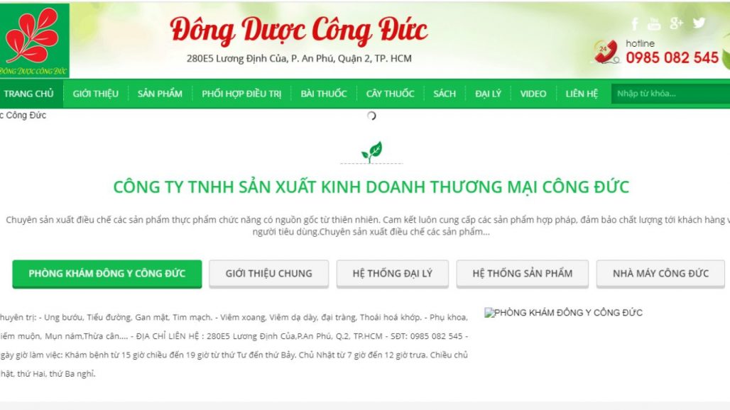 Top 10 phòng khám đông y uy tín nhất tại TPHCM 2021