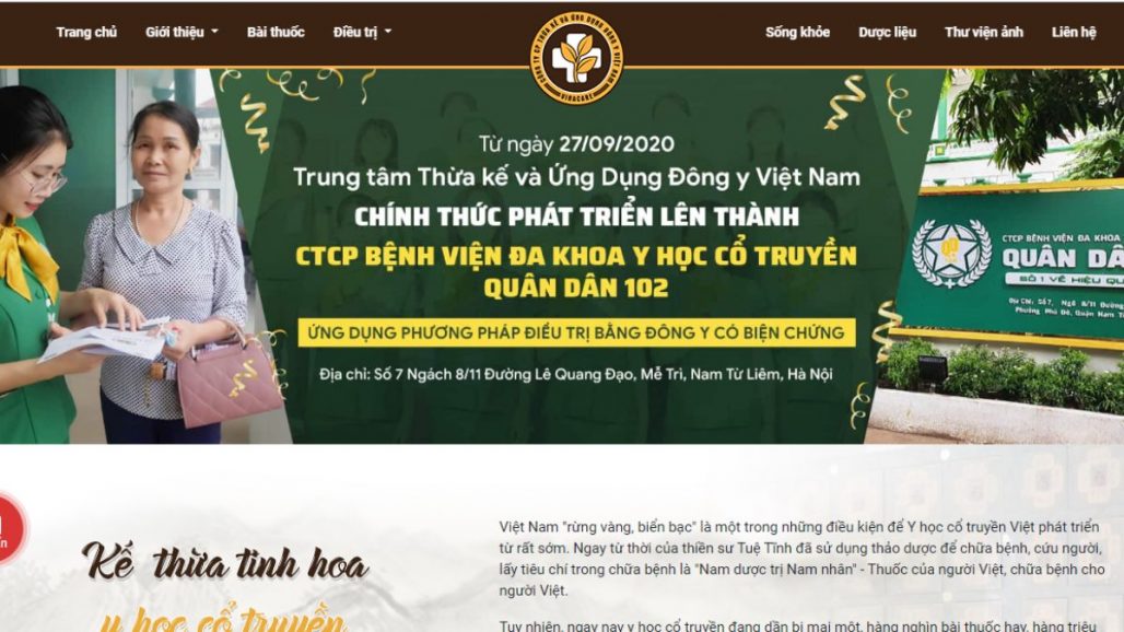 Top 10 phòng khám đông y uy tín nhất tại Hà Nội 2021