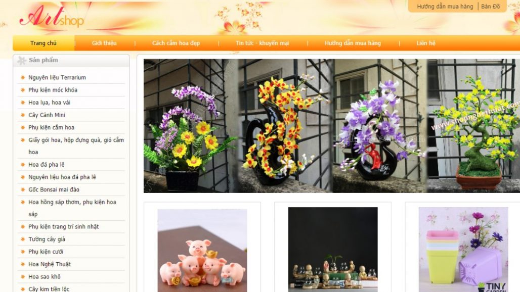 Top 10 shop bán hoa giả đẹp và uy tín nhất Hà Nội 2021