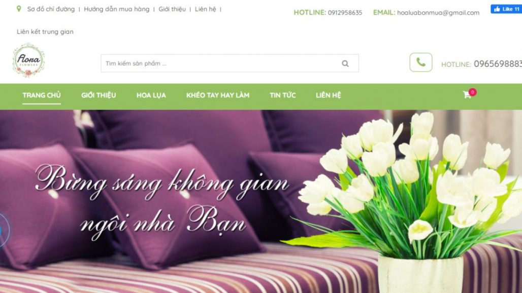 Top 10 shop bán hoa giả đẹp và uy tín nhất Hà Nội 2021