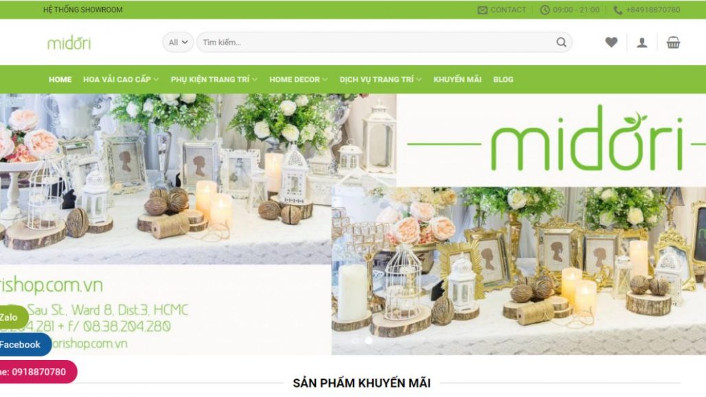 Top 10 shop bán hoa giả đẹp và uy tín nhất TPHCM 2021