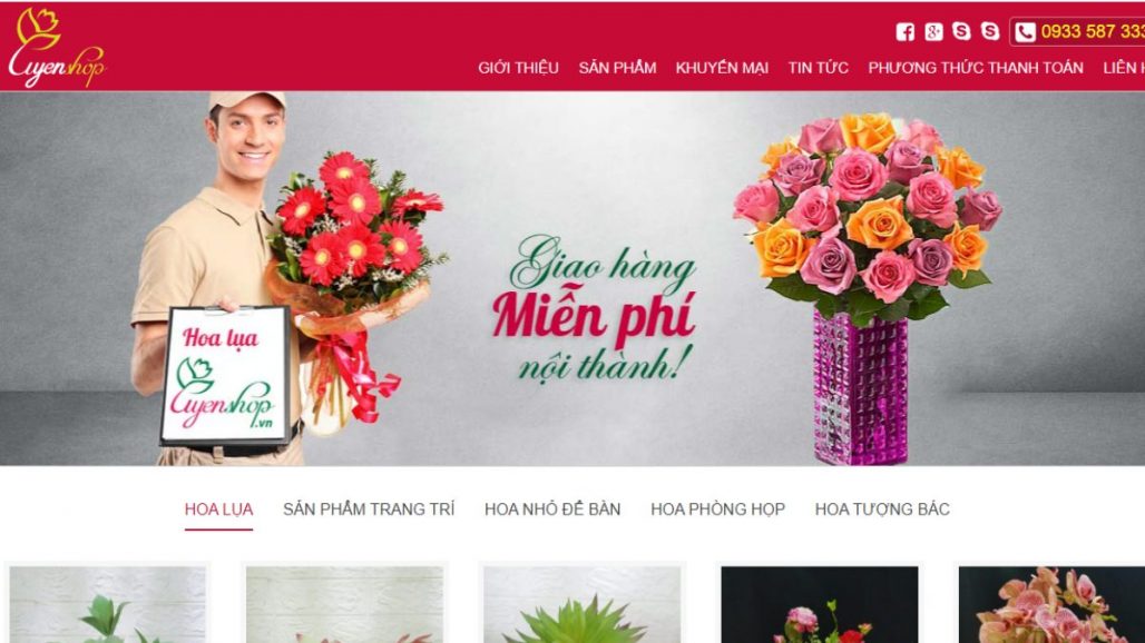 Top 10 shop bán hoa giả đẹp và uy tín nhất Hà Nội 2021