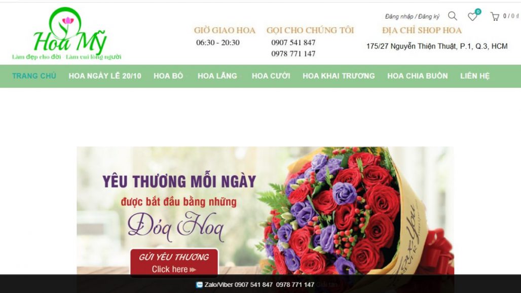 Top 10 shop bán hoa tươi uy tín nhất tại TPHCM 2021