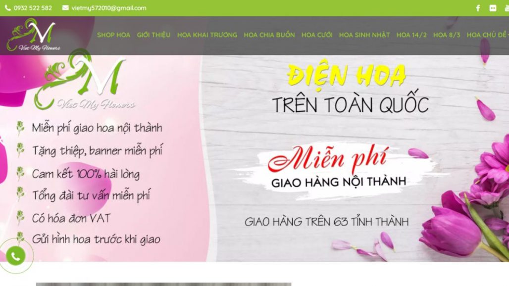 Top 7 shop bán hoa tươi uy tín nhất tại Đà Nẵng 2021