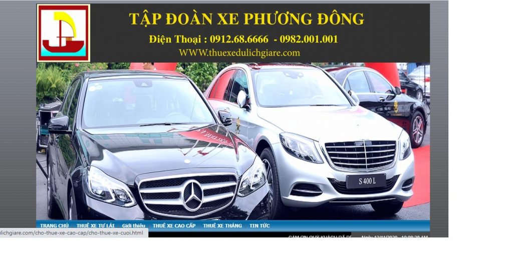 Công ty dịch vụ thuê xe Phương Đông