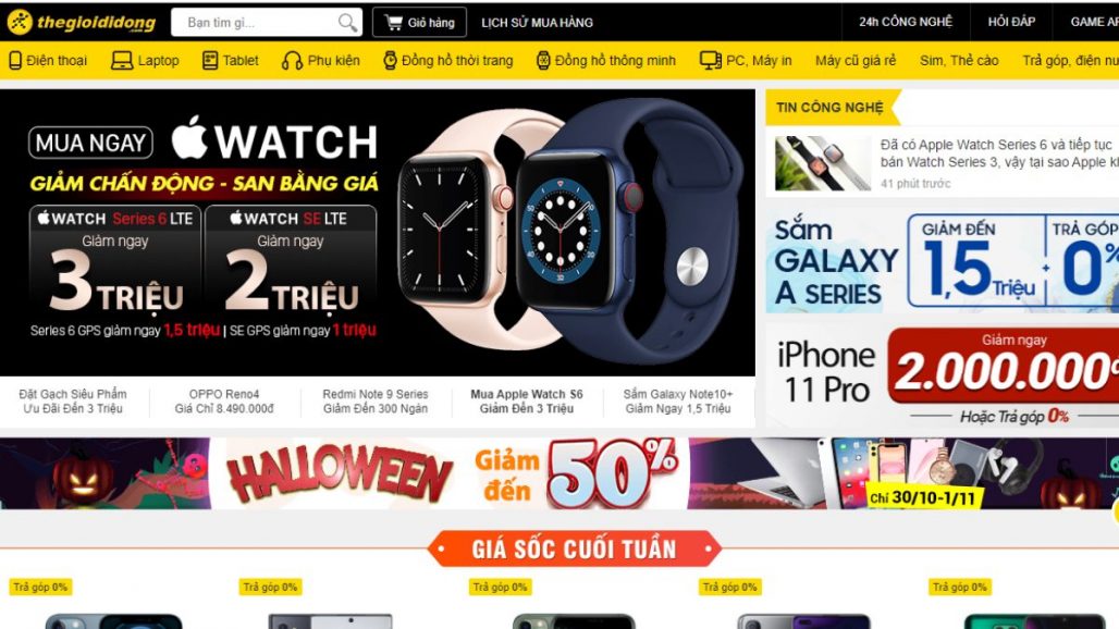 Top 10 website mua sắm uy tín nhất Việt Nam 2021