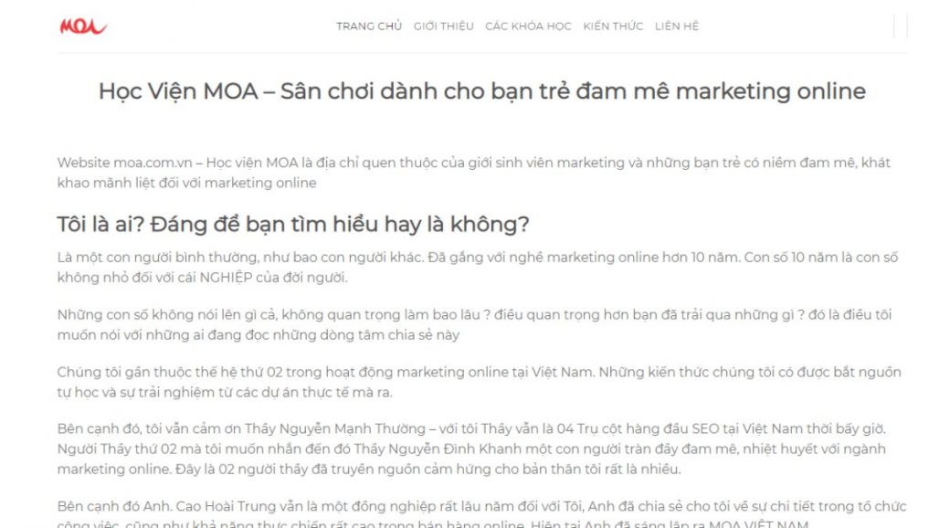 Top 10 trung tâm đào tạo Digital Marketing uy tín tại Việt Nam 2021