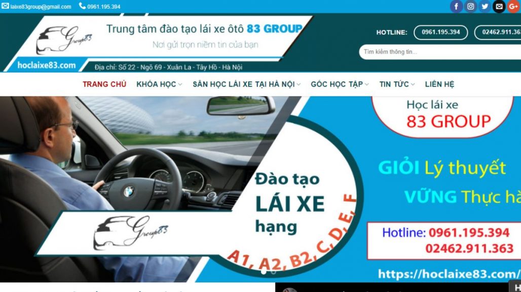 Top 10 Trung tâm đào tạo lái xe uy tín nhất tại Hà Nội 2021
