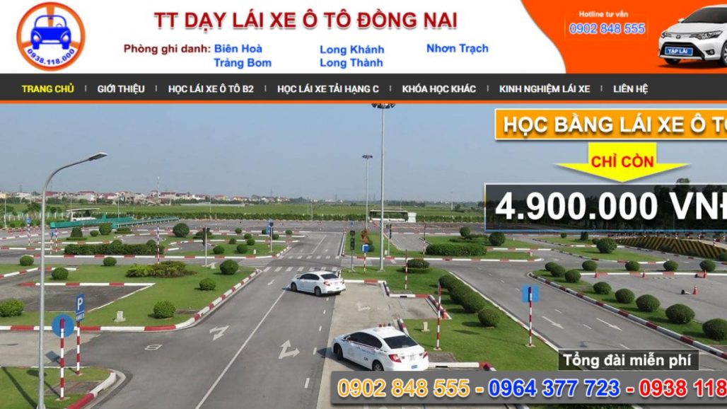 Top 6 trung tâm đào tạo lái xe uy tín tại Đồng Nai 2021