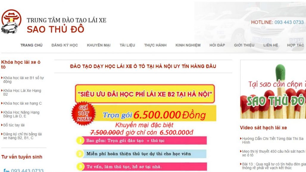 Top 10 Trung tâm đào tạo lái xe uy tín nhất tại Hà Nội 2021