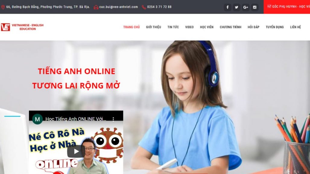 Top 10 trung tâm tiếng Anh uy tín tại Bà Rịa Vũng Tàu 2021