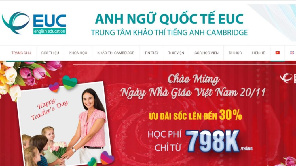 Top 5 trung tâm tiếng Anh uy tín nhất tại Huế 2021