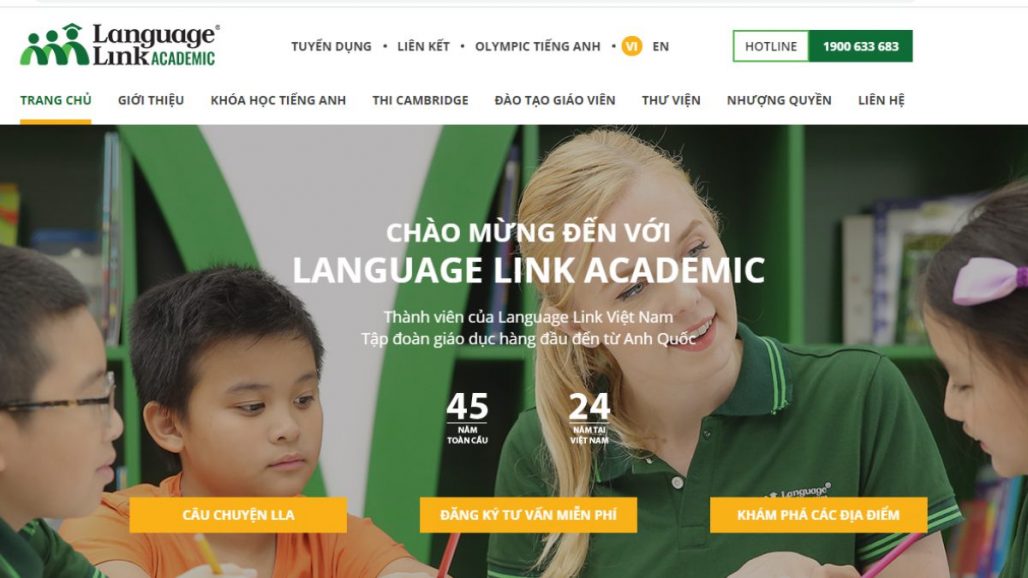 Top 10 trung tâm tiếng Anh uy tín tại Hà Nội