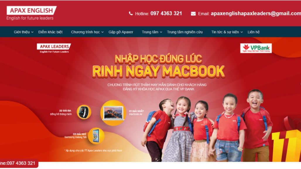 Top 10 trung tâm tiếng Anh trẻ em uy tín tại Hà Nội 2021