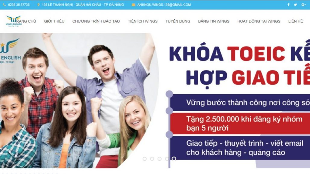 Top 10 trung tâm tiếng Anh uy tín tại Đà Nẵng 2021