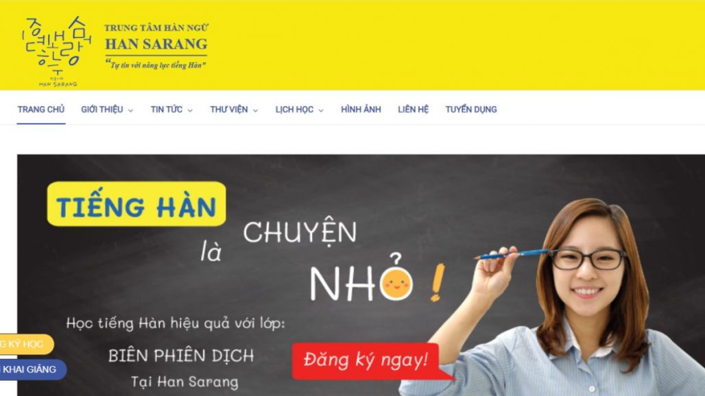 Top 8 trung tâm tiếng Hàn Quốc uy tín tại TPHCM