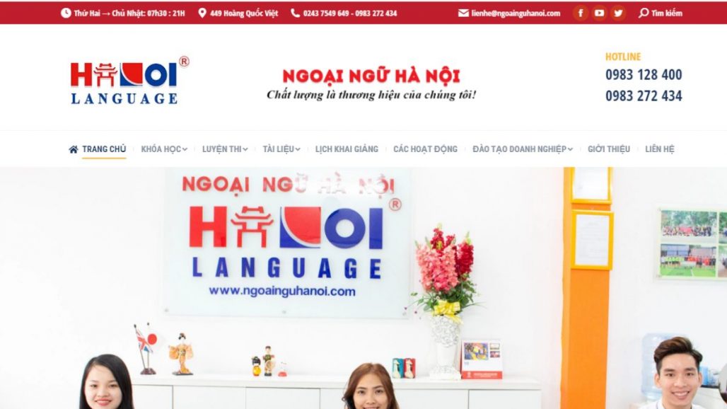 Top 8 trung tâm tiếng Nhật uy tín nhất tại Hà Nội