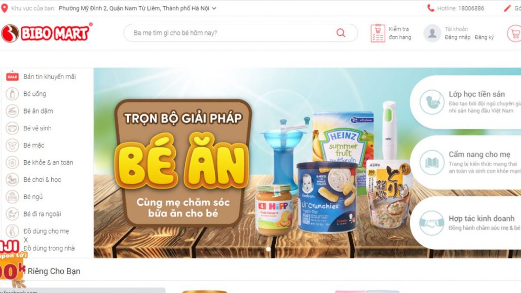 Top 10 website bán đồ mẹ và bé uy tín tại Việt Nam
