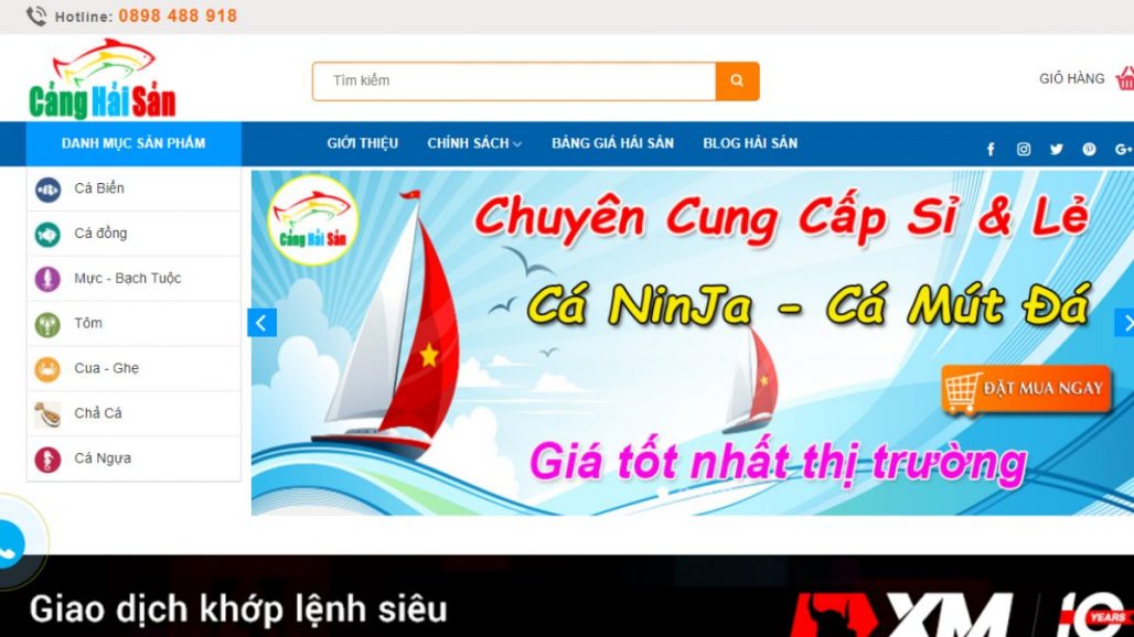 Top 10 website bán hải sản tươi sống online uy tín ở TPHCM