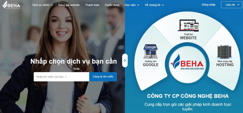 Công ty chạy quảng cáo Google Adwords Beha