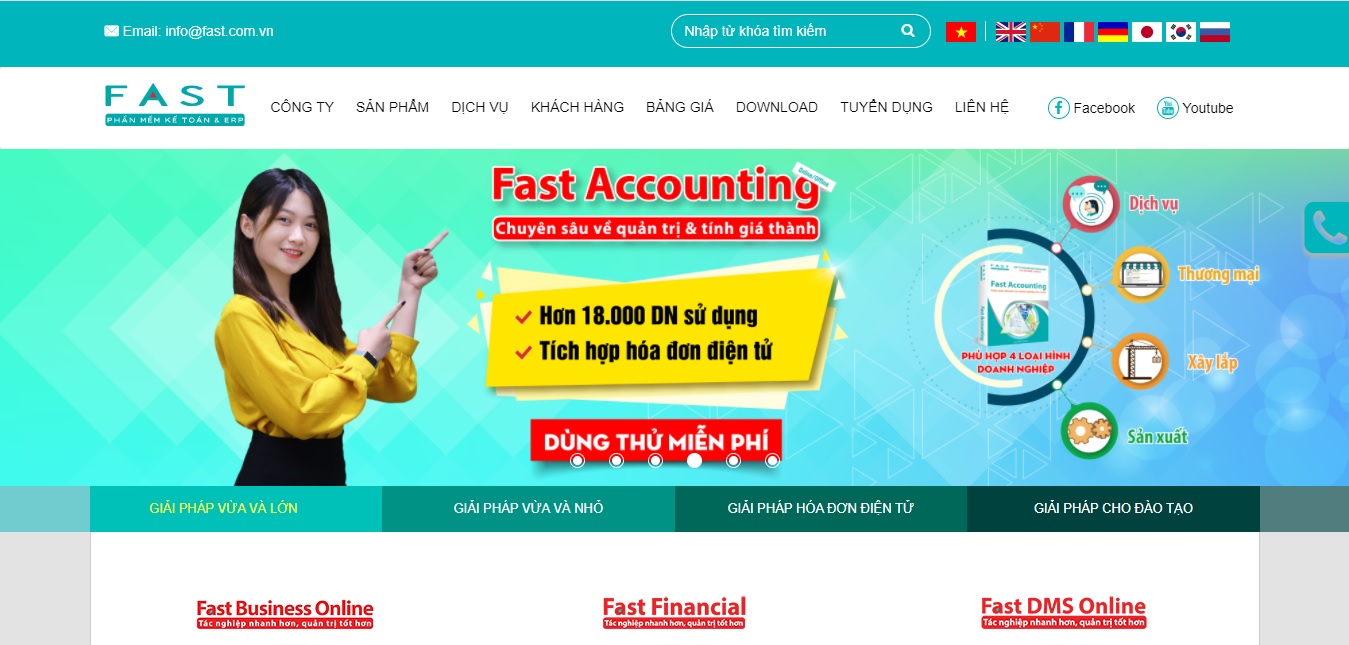 Công ty phần mềm kế toán FAST