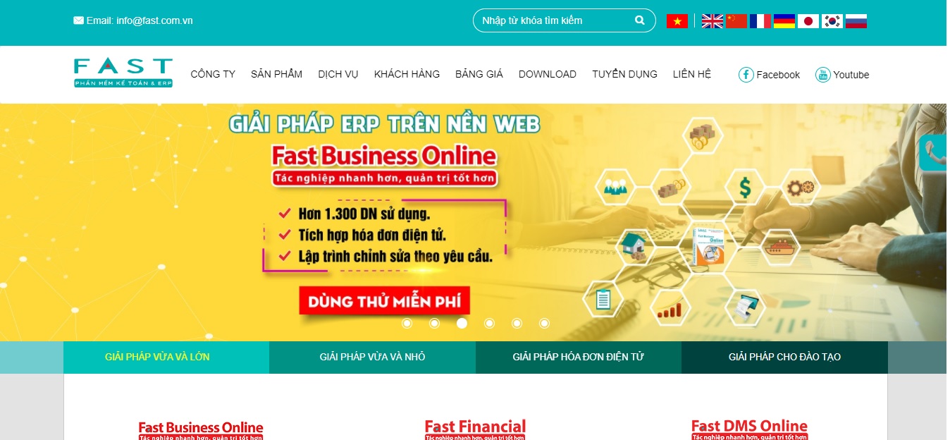 Công ty phần mềm kế toán Fast Đà Nẵng
