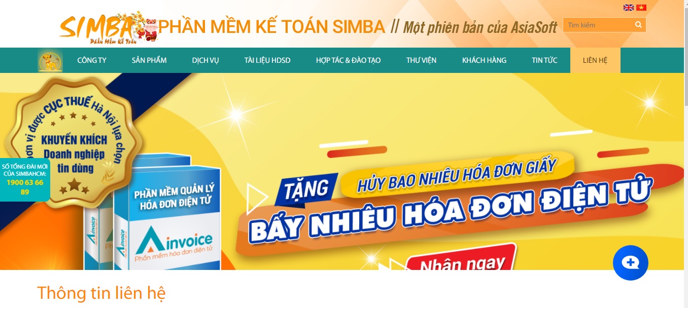 Công ty phần mềm kế toán Simba Đà Nẵng