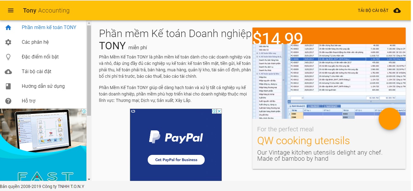 Công ty phần mềm kế toán Tony Đà Nẵng