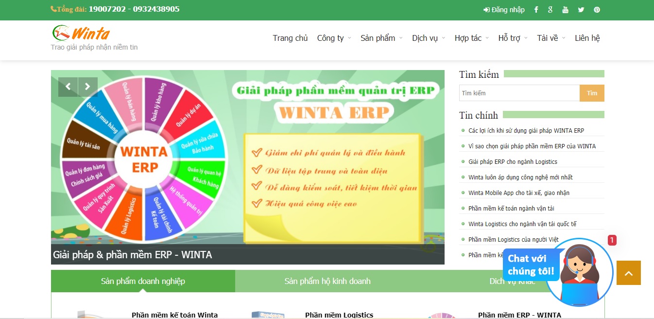 Công ty phần mềm kế toán WINTA