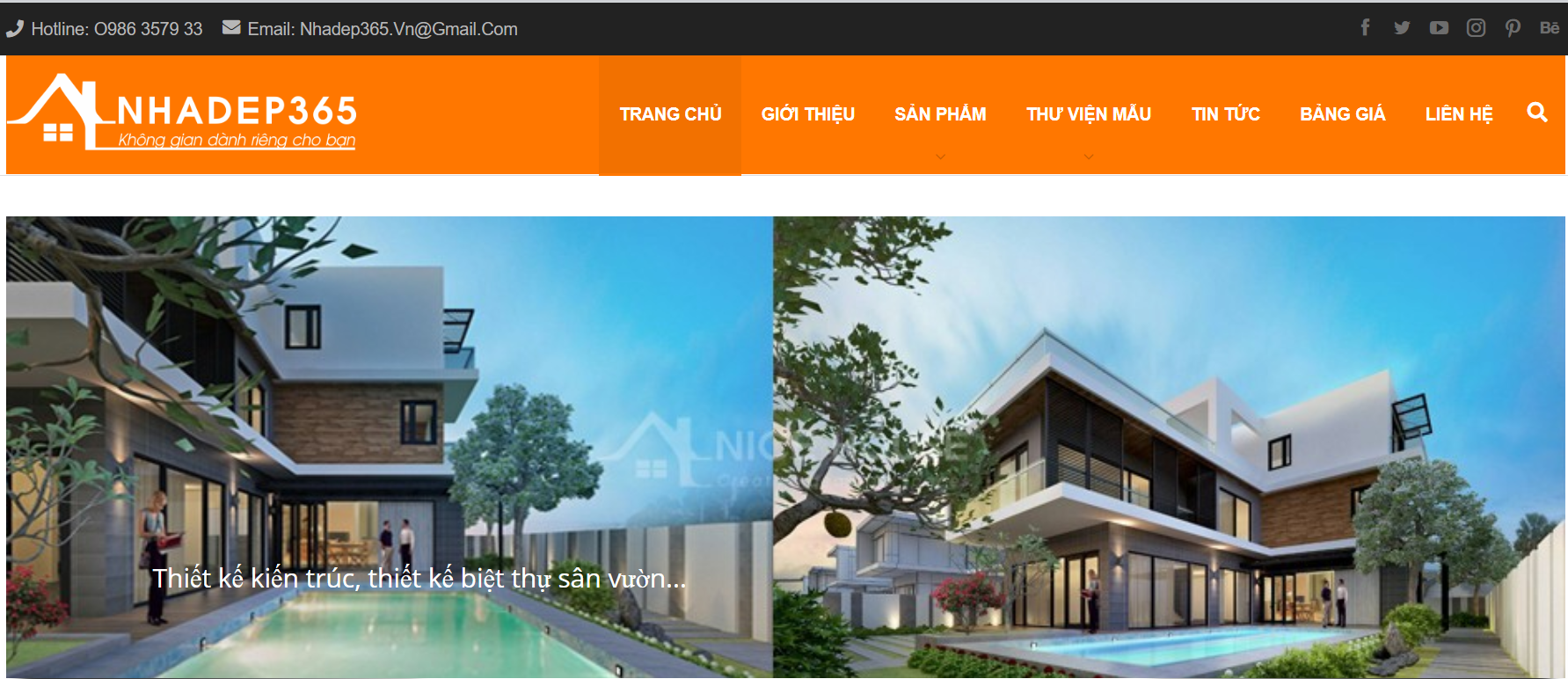 Công ty thiết kế nhà Nhà đẹp 365