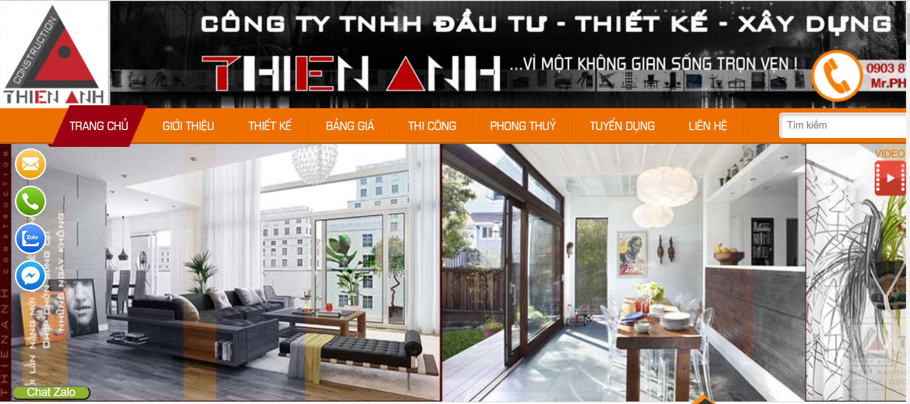 Công ty thiết kế nhà Thiên Anh