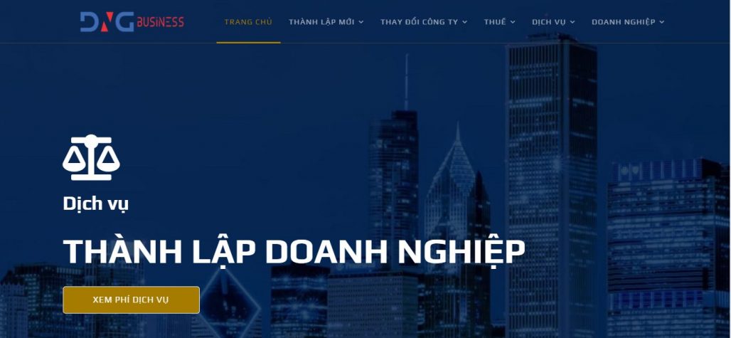 Dịch vụ thành lập công ty - DNG Business