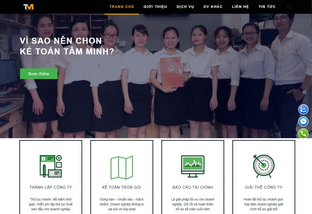 Dịch vụ thành lập công ty - Tâm Minh