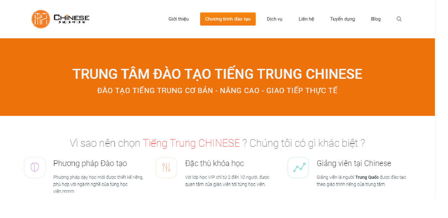 Trung tâm đào tạo tiếng Trung Chinese
