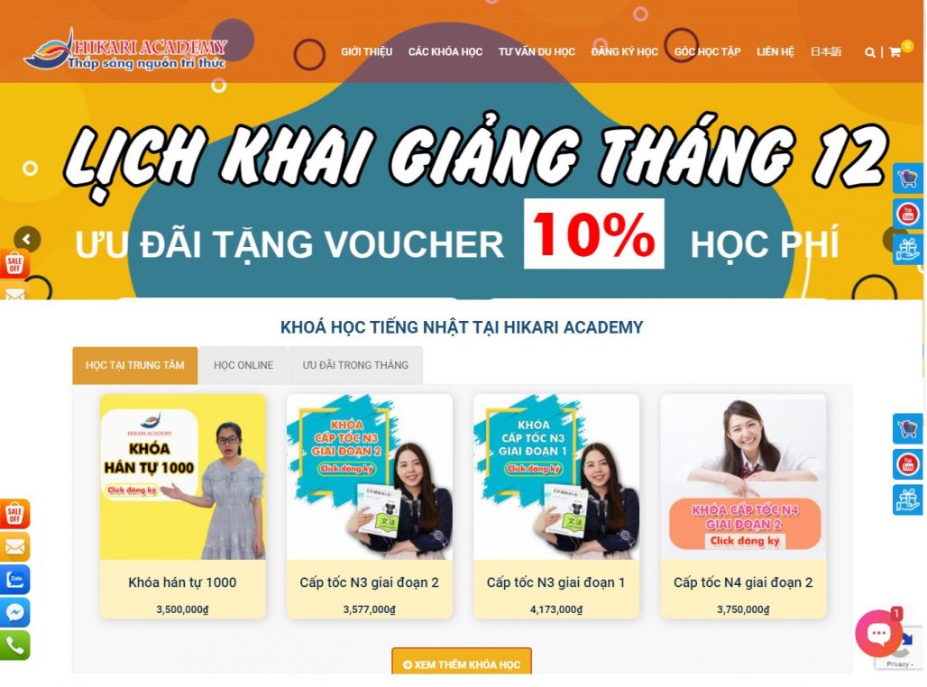Trung tâm tiếng Nhật - Hikari Academy