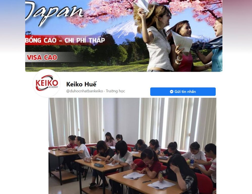 Trung tâm tiếng Nhật Keiko Nhật Bản