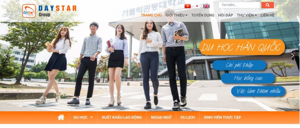 Trung tâm tiếng Nhật - Ngoại ngữ DAYSTAR