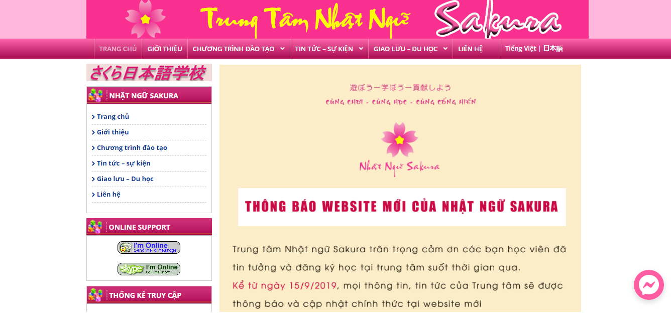 Trung tâm tiếng Nhật - Nhật ngữ Sakura
