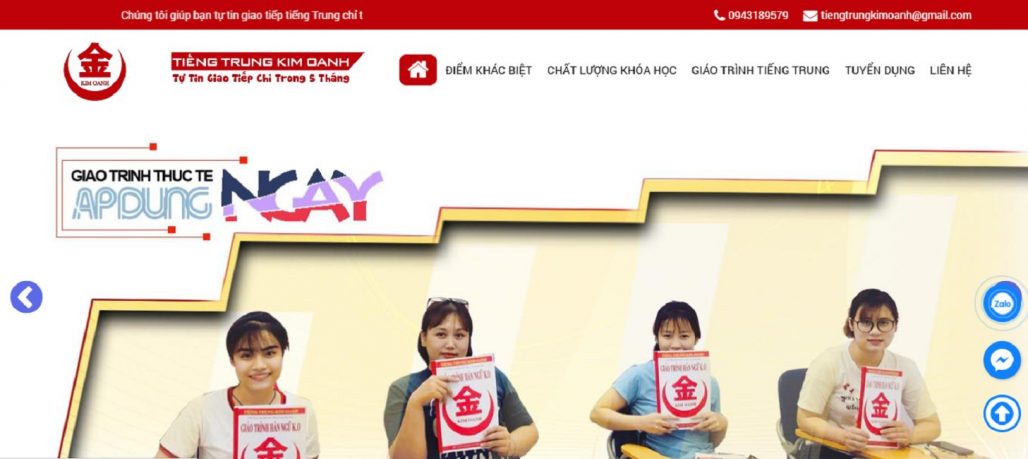 Trung tâm tiếng Trung Kim Oanh