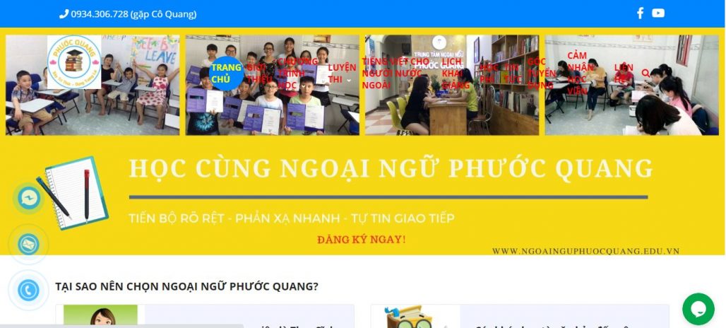 Trung tâm tiếng Trung - ngoại ngữ Phước Quang